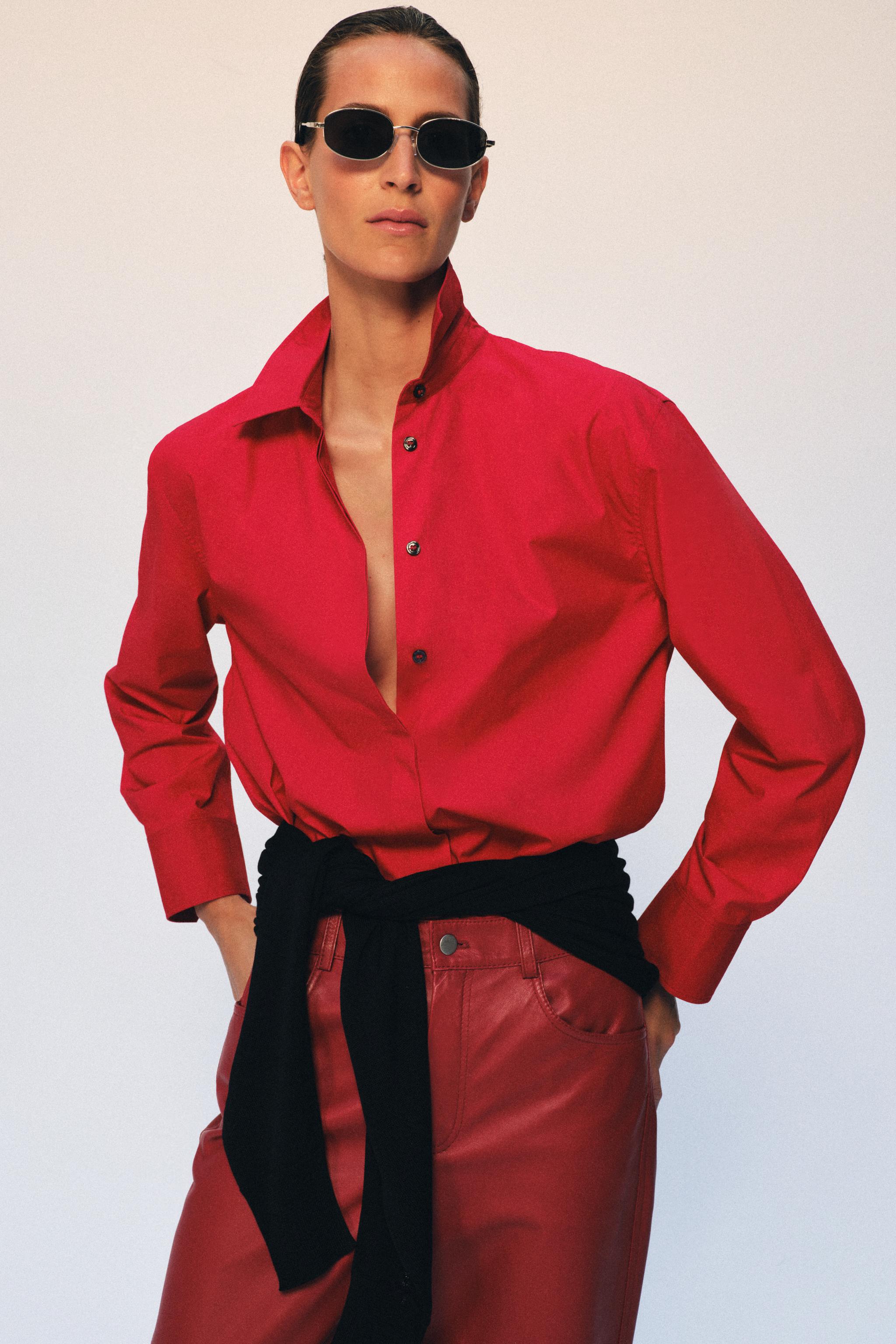 ZW COLLECTION POPLIN SHIRT
